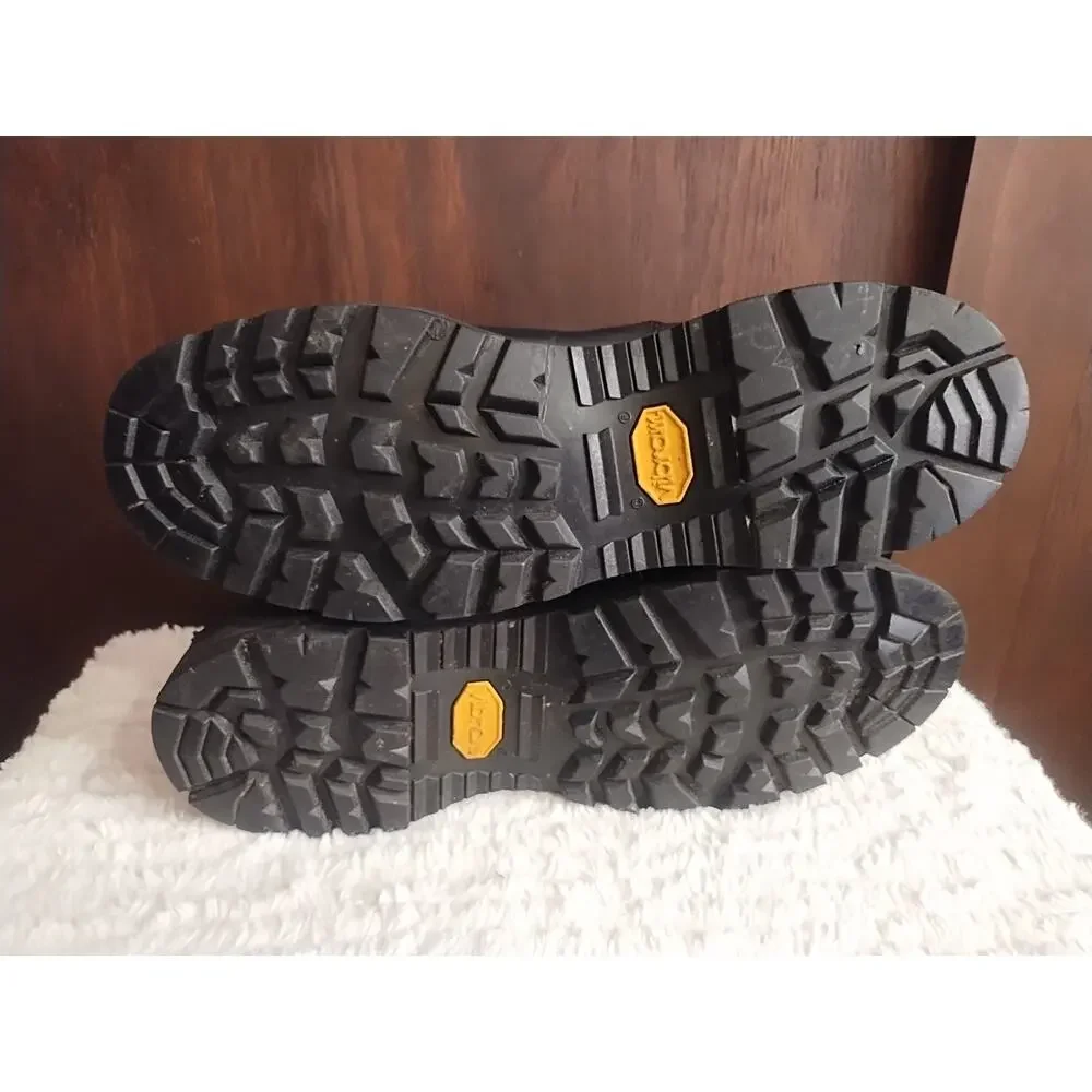 Danner Men Patrol Work Boots Vibram Leather Gore-Tex Black Men's 10 Ankle 25200